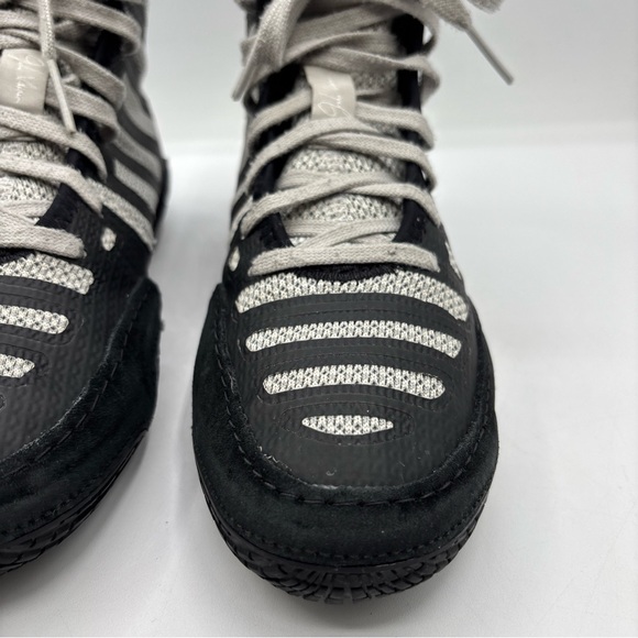 adidas Adizero Varner Wrestling Shoes FW1013 5.5 Black/Silver Men’s Lightweight - Picture 10 of 16